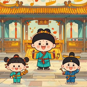 国学成语儿歌《自惭形秽》