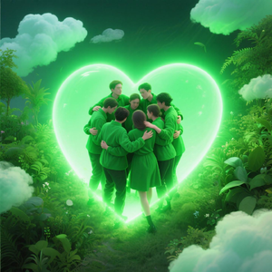 爱是一道光 绿到你发慌