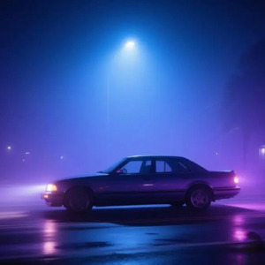 一人で車を走らせる夜
