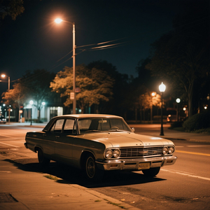 Headlights Sweep the Bedroom Wall