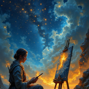 『星を描く人』