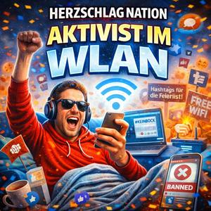 Aktivist im WLAN