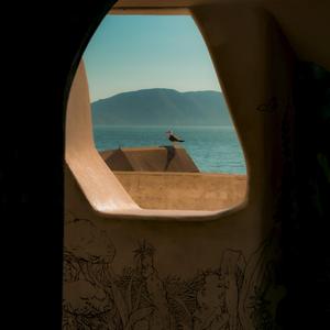 Perched Above the Blue Expanse