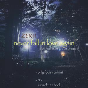 never fall in love again 伴奏