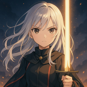 夜を裂く光の戦士