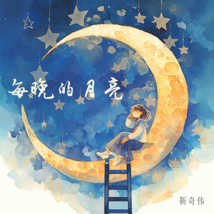 每晚的月亮