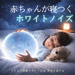 赤ちゃんの眠りをサポートする心地よいホワイトノイズ