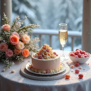 甘い午後の祝杯