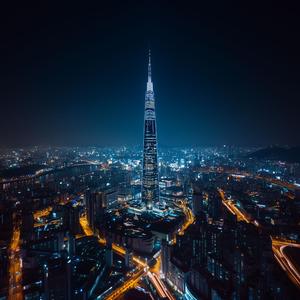 Tower of Light (Lotte Tower in Seoul)