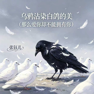 乌鸦沾染白鸽的美(那么爱你却不能拥有你)