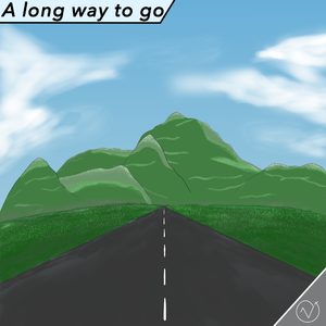 A long way to go