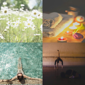 抚慰的水疗日回忆