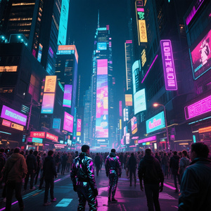 雑踏の中の君の笑顔