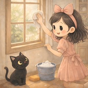 ほら、きれいになってきた