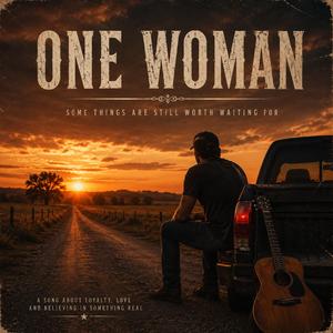 One woman