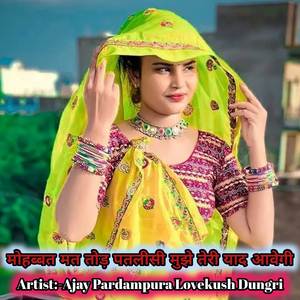 मोहब्बत मत तोड़ पतलीसी