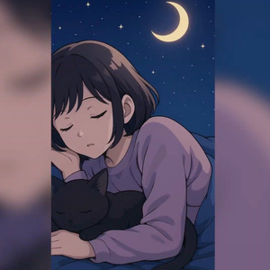 おやすみなさい黒猫さんたち