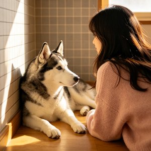 哈士奇的心事