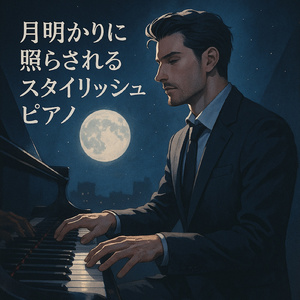 リラックスタイムのための冬月夜ピアノ