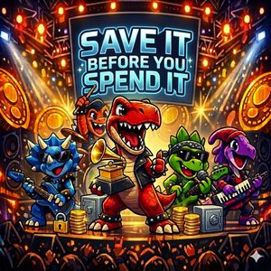 Save It Before You Spend It (Red Version)