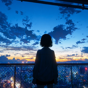 ネオンの海に沈んでいく