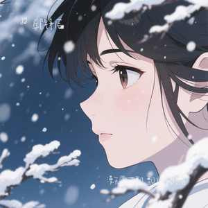 漫天雪花飘 飘进我眼角