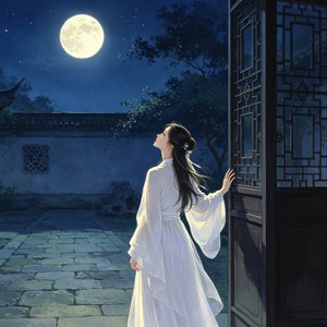 《借月光》