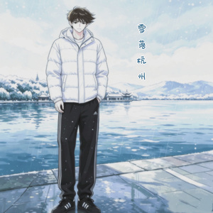 雪落杭州