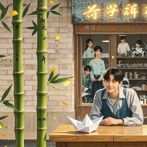 刻在竹上的名字