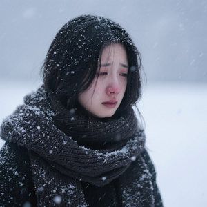 伤心的雪一直下