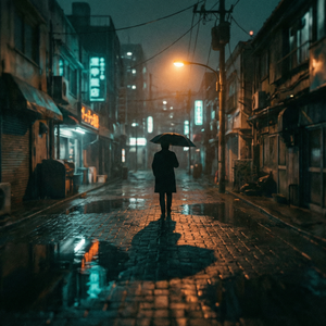 《黑夜冷雨》(Midnight Drizzle) 伴奏