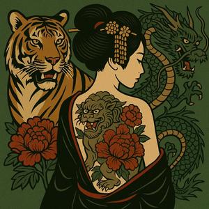 TOSA の唐獅子牡丹