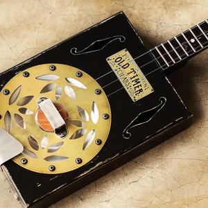 Homemade Resonator Guitar (3 String Cigar Box Guitar)