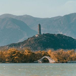 京檐落月