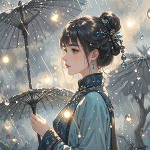 秋天的雨-一和居士
