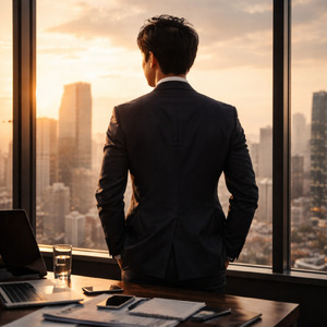 背中で語るビジネスセンス