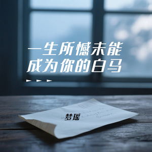 一生所憾未能成为你的白马