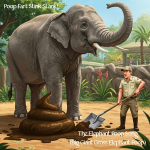 The Elephant Poop Song (Big Giant Gross Elephant Poop) (Cartoon Pop Male Vocals Version)