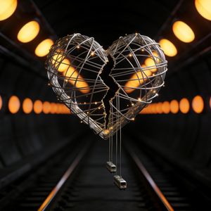 地铁里空荡的心