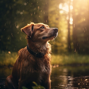 Sinfonía De Meneo Consciente En La Lluvia Relajante