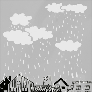 소리없이 내리는 비