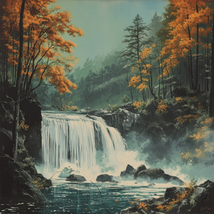 下雨天河水流动声·催眠白噪音