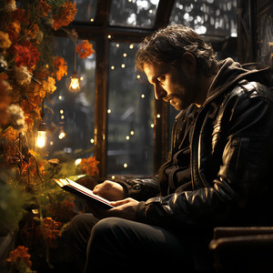 Ambiente De Estudio Y Viaje Lluvioso