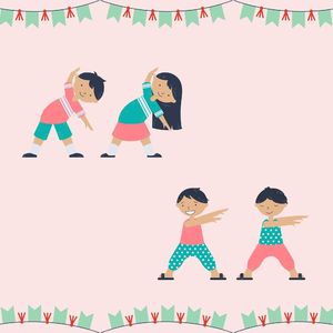 精彩快乐的孩子环境