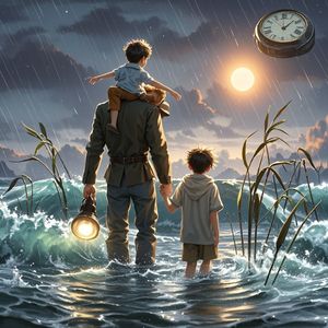浊夜里的灯火-孙兆林