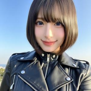 Standing still on a street in Seoul