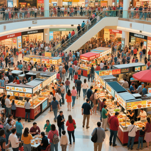 Mall Food Court Fever
