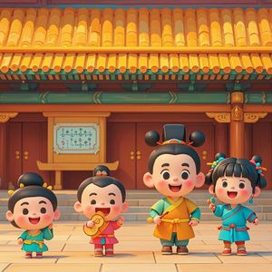 国学成语儿歌《口血未干》