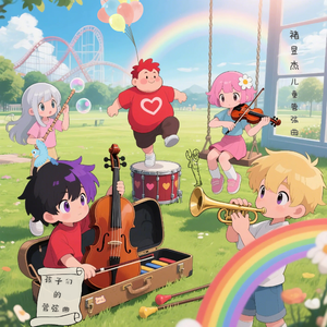 孩子们的快乐是如此简单