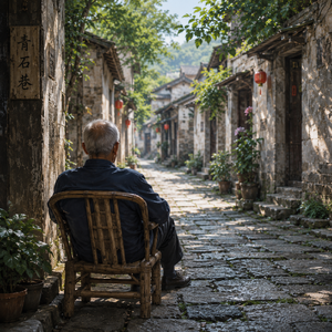 青石巷的阿公